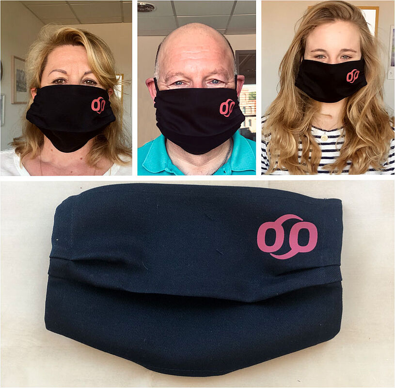 Knoop-Gesichtsmasken