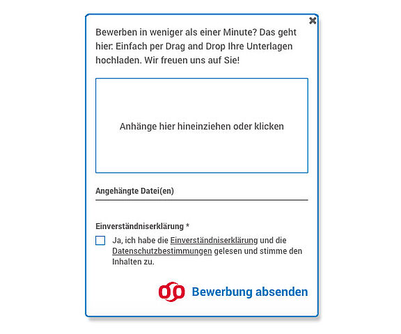 One-Click-Bewerbung