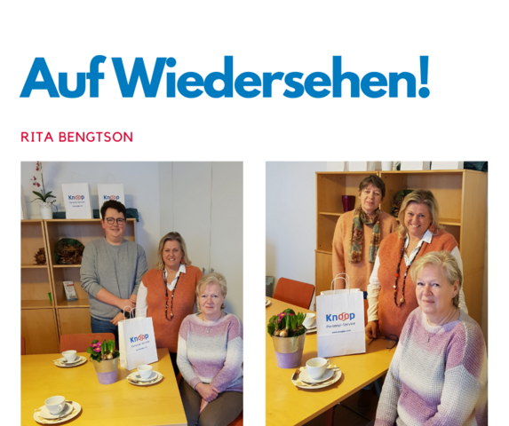 Knoop Abschied von Rita Bengtson