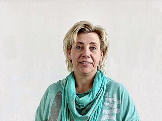 Foto einer Mitarbeiterin